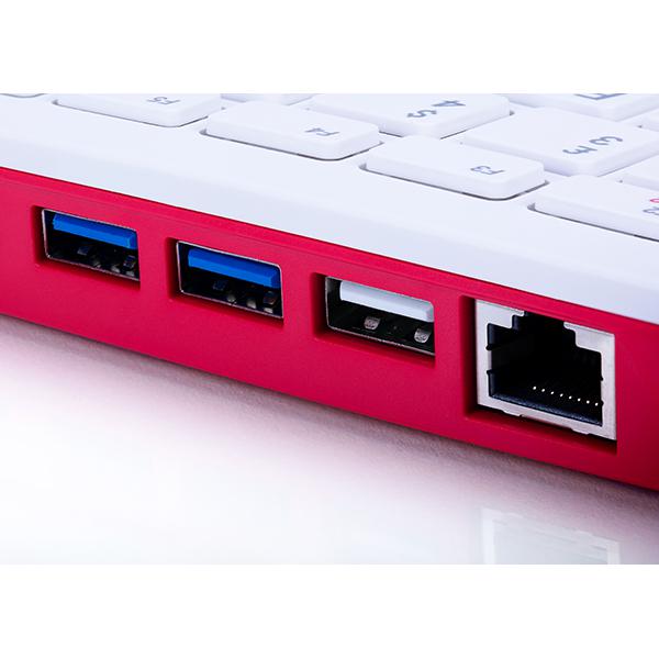 Raspberry Pi 400 Personal Computer (Unit Only), detail view