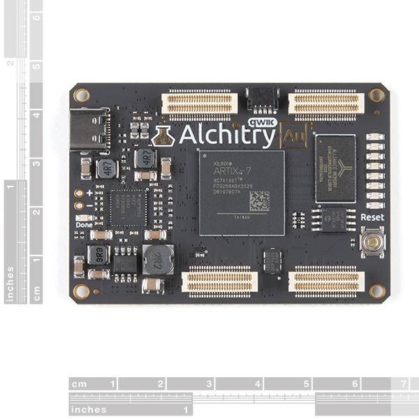 Alchitry Au+ FPGA Development Board (Xilinx Artix 7) - DEV-17514