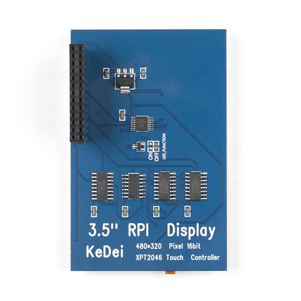 LCD Touchscreen HAT for Raspberry Pi - TFT 3.5in. (480x320) - LCD-17520