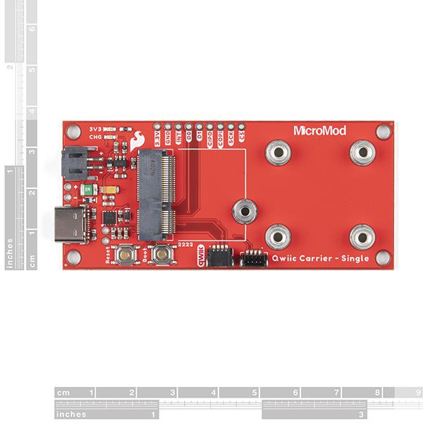 SparkFun MicroMod Qwiic Carrier Board - Single - DEV-17723
