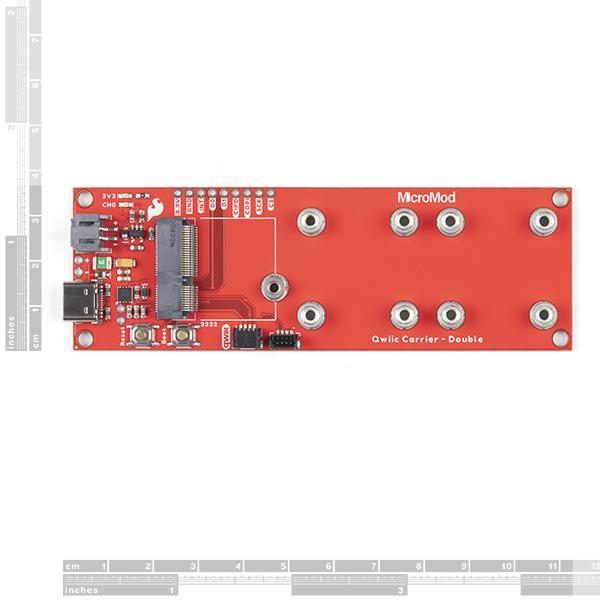 SparkFun MicroMod Qwiic Carrier Board - Double - DEV-17724