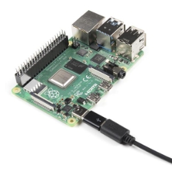 Raspberry Pi Micro USB to USB-C Adapter - Black, additional view