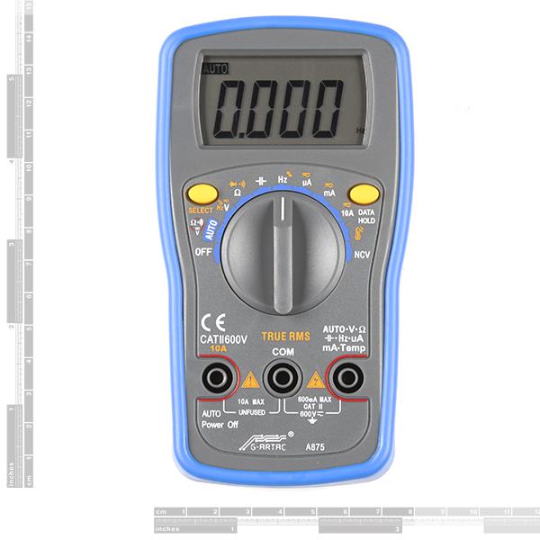 Artech Smart Digital Multimeter - A875 - TOL-18340