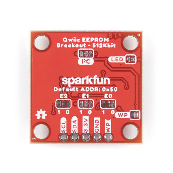 SparkFun Qwiic EEPROM Breakout - 512Kbit - COM-18355