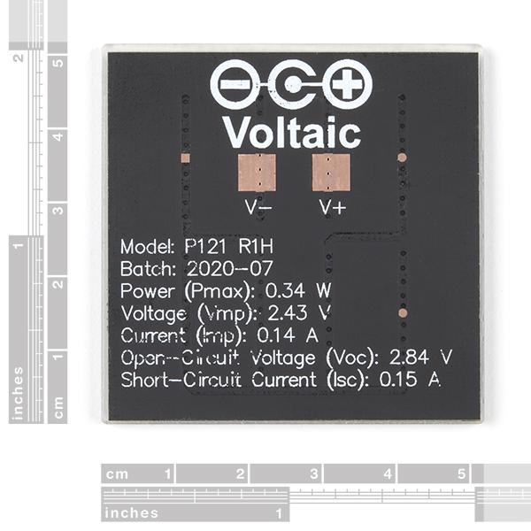 Mini Solar Panel - 0.3 Watt, 2 Volt (ETFE) - PRT-18723