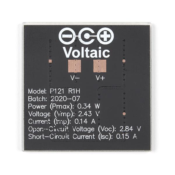 Mini Solar Panel - 0.3 Watt, 2 Volt (ETFE) - PRT-18723