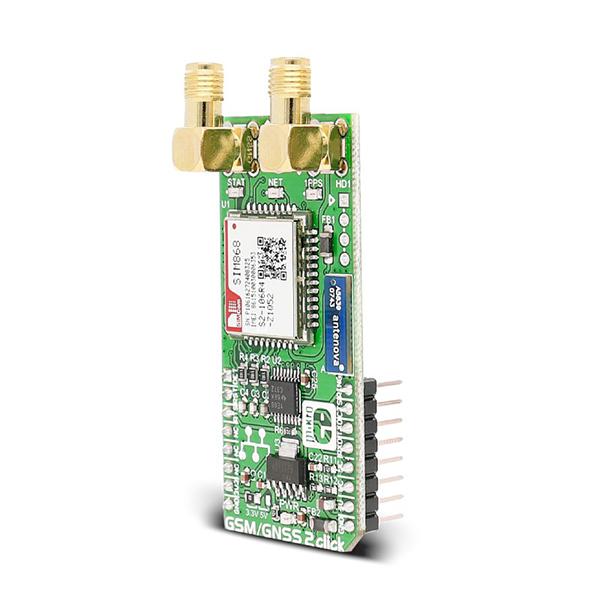 MIKROE GSM/GNSS 2 Click - GPS-18814