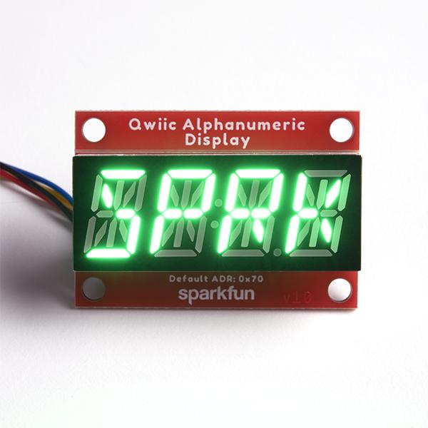 SparkFun Qwiic Alphanumeric Display Kit - KIT-19297
