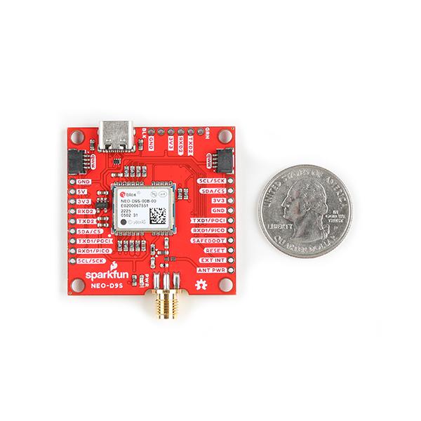 SparkFun GNSS Correction Data Receiver - NEO-D9S (Qwiic) - GPS-19390