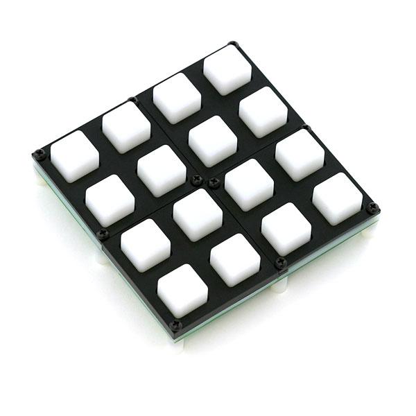 Button Pad 2x2 Bottom Bezel - COM-08747