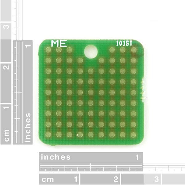 ProtoBoard - Square 1" Single Sided - PRT-08808