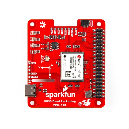 SparkFun GPS-RTK Dead Reckoning pHAT for Raspberry Pi - GPS-21305