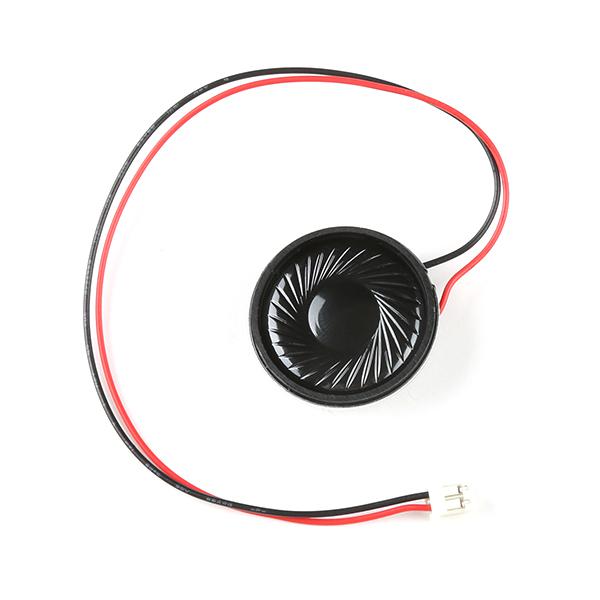 Thin Speaker - 4 Ohm, 2.5W, 28mm - COM-21311