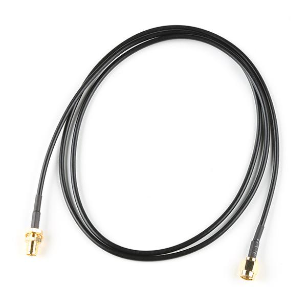 Interface Cable - RP-SMA Male to RP-SMA Female (1M, RG174) - CAB-22036