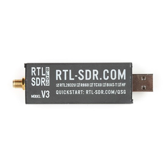 RTL-SDR V3 (Software Defined Radio) with Dipole Antenna Kit