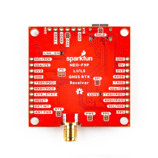 SparkFun GNSS-RTK L1/L5 Breakout - NEO-F9P (Qwiic) - GPS-23288
