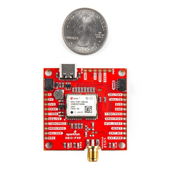 SparkFun GNSS-RTK L1/L5 Breakout - NEO-F9P (Qwiic) - GPS-23288