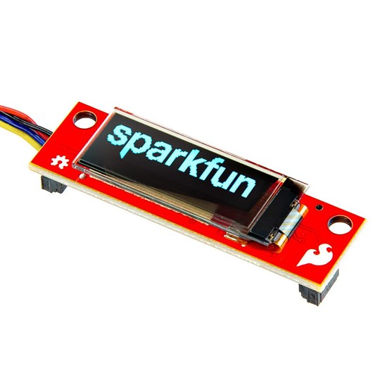 SparkFun Qwiic OLED Display (0.91 in., 128x32) - LCD-24606