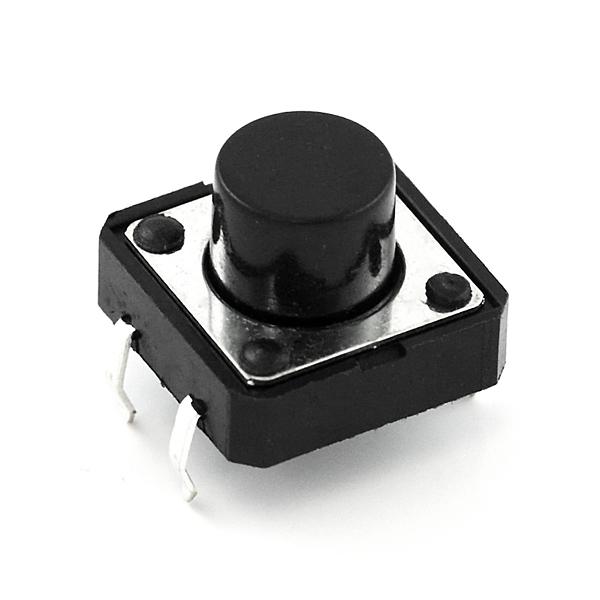 Momentary Pushbutton Switch - 12mm Square - COM-09190