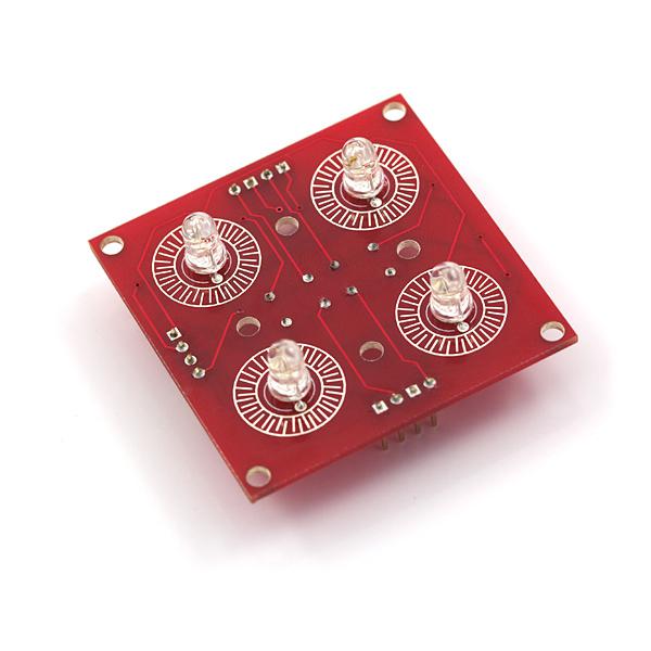 Button Pad 2x2 - Breakout PCB - COM-09277