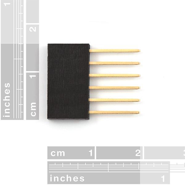 Arduino Stackable Header - 6 Pin - PRT-09280
