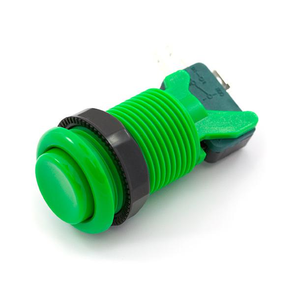Concave Button - Green - COM-09341