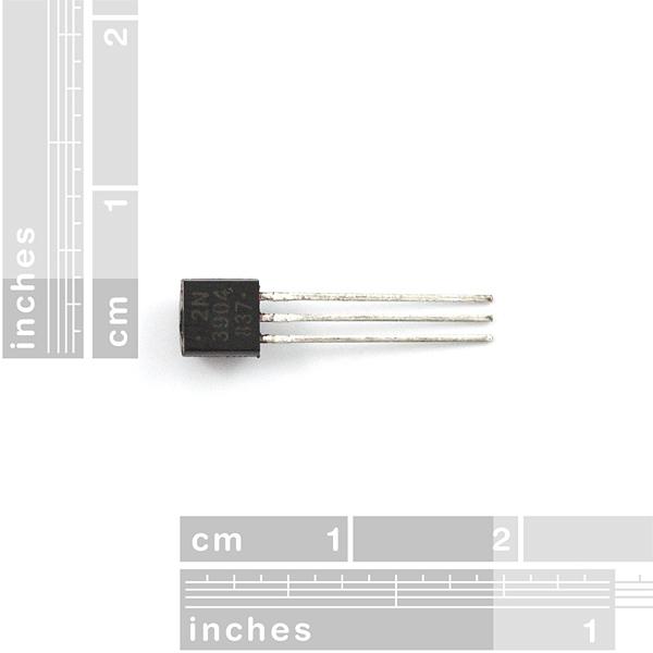 Transistor - NPN, 60V 200mA (2N3904) - COM-00521