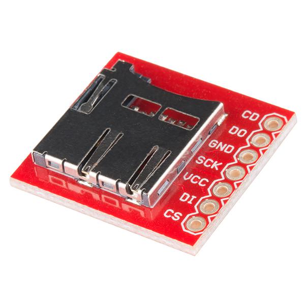 SparkFun microSD Transflash Breakout - BOB-00544
