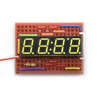 7-Segment Display - 4-Digit (Yellow) 