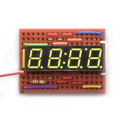 7-Segment Display - 4-Digit (Yellow) 