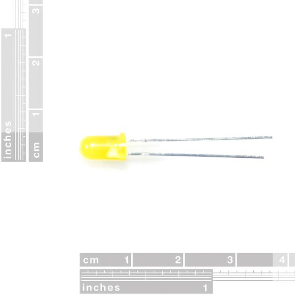 LED - Basic Yellow 5mm - COM-09594