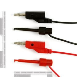Banana to IC Hook Cables - CAB-00506