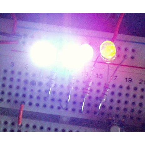 LED - Super Bright Yellow - COM-00530