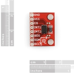 SparkFun Triple Axis Accelerometer Breakout - ADXL345 - SEN-09836