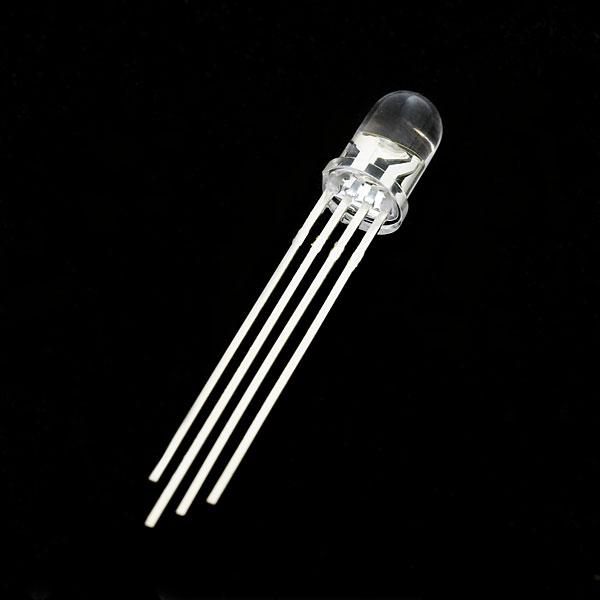 LED - RGB Clear Common Cathode (25 pack) - COM-09853