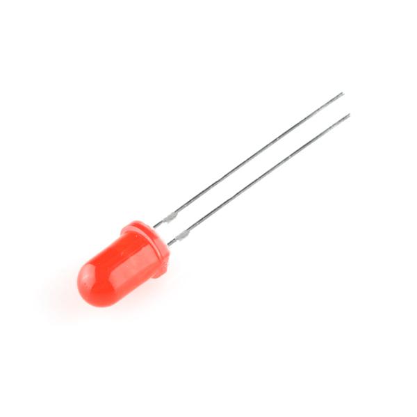 LED - Basic Red 5mm (25 pack) - COM-09856