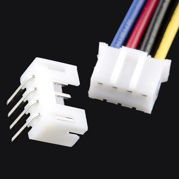 JST Jumper 4 Wire Assembly - PRT-09916