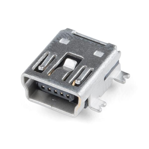 USB Mini-B SMD Connector - PRT-00587