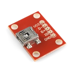 SparkFun USB Mini-B Breakout 