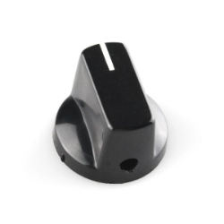 Black Knob - 15x19mm 
