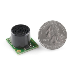 Ultrasonic Range Finder - LV-MaxSonar-EZ1 - SEN-00639