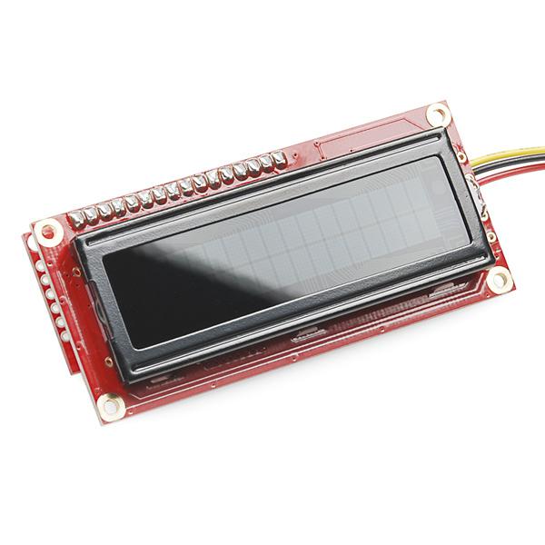 SparkFun Serial Enabled LCD Kit - LCD-10097