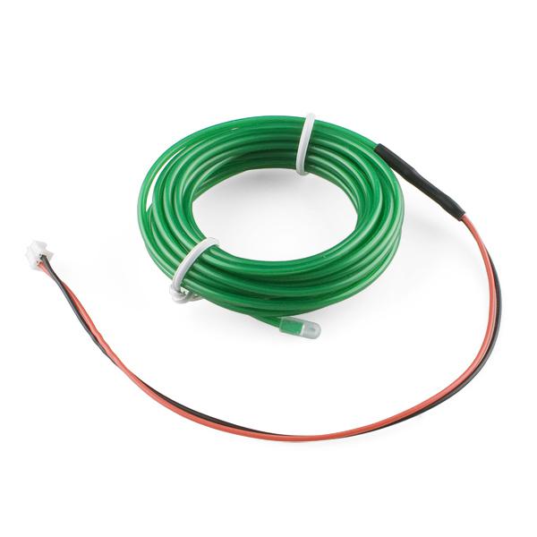 EL Wire - Green 3m - COM-10194