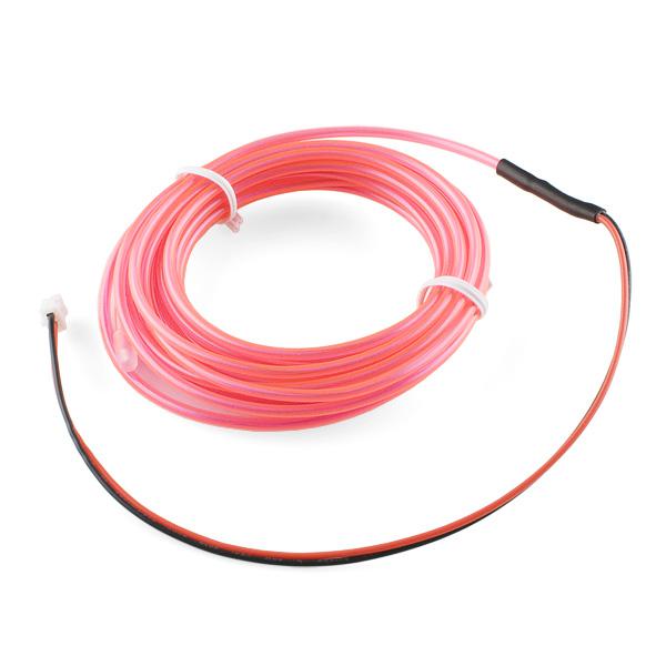 EL Wire - Pink 3m - COM-10198