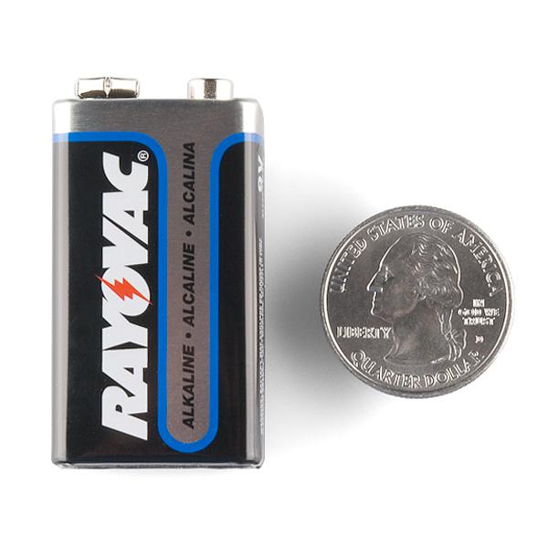 9V Alkaline Battery - PRT-10218