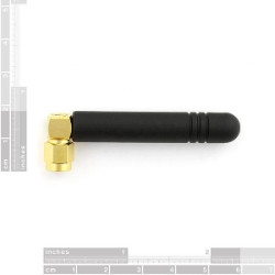 Quad-band Cellular Duck Antenna SMA - CEL-00675