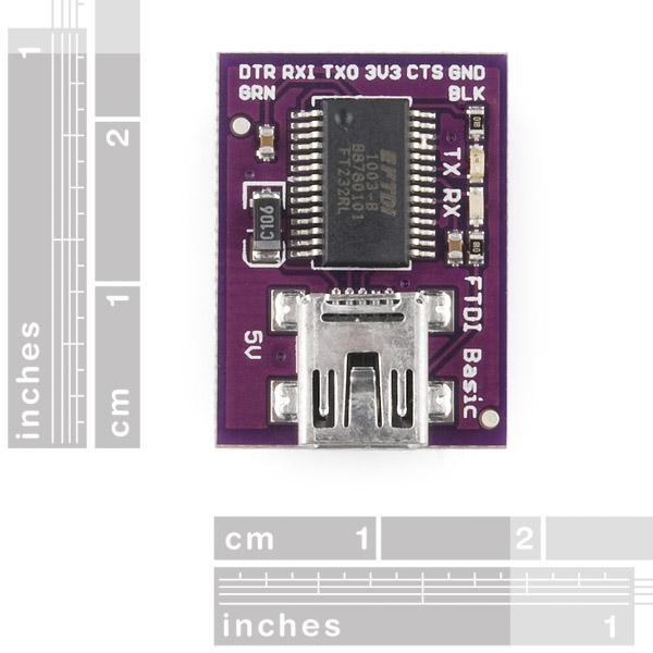 LilyPad FTDI Basic Breakout - 5V - DEV-10275