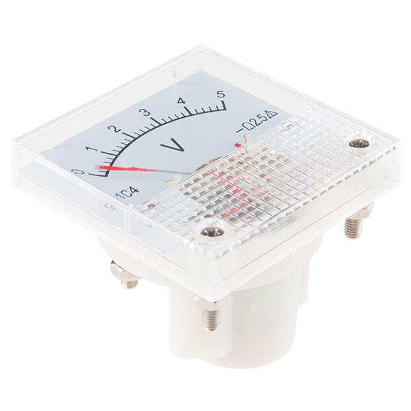 Analog Panel Meter - 0 to 5 VDC - TOL-10285