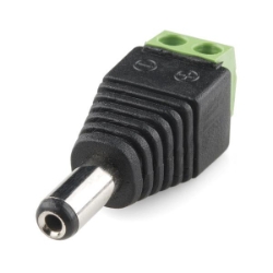 DC Barrel Jack Adapter - Male - PRT-10287