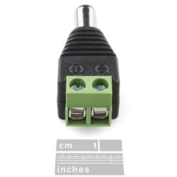 DC Barrel Jack Adapter - Male - PRT-10287